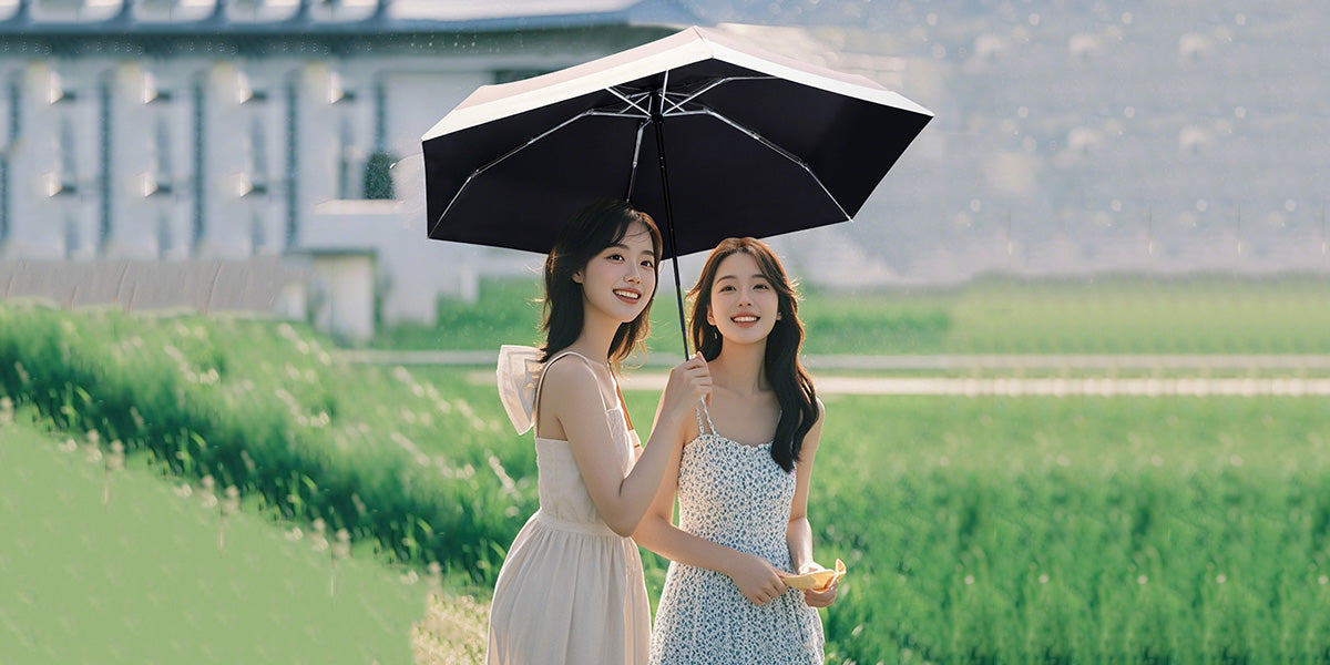 猛暑の夏を快適に過ごすための紫外線対策とは?傘の新しい使い方に注目!