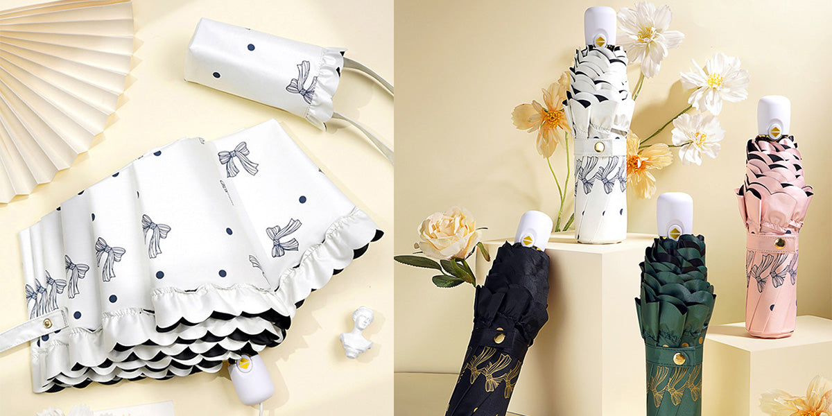 女性のためのUVカット日傘の利点