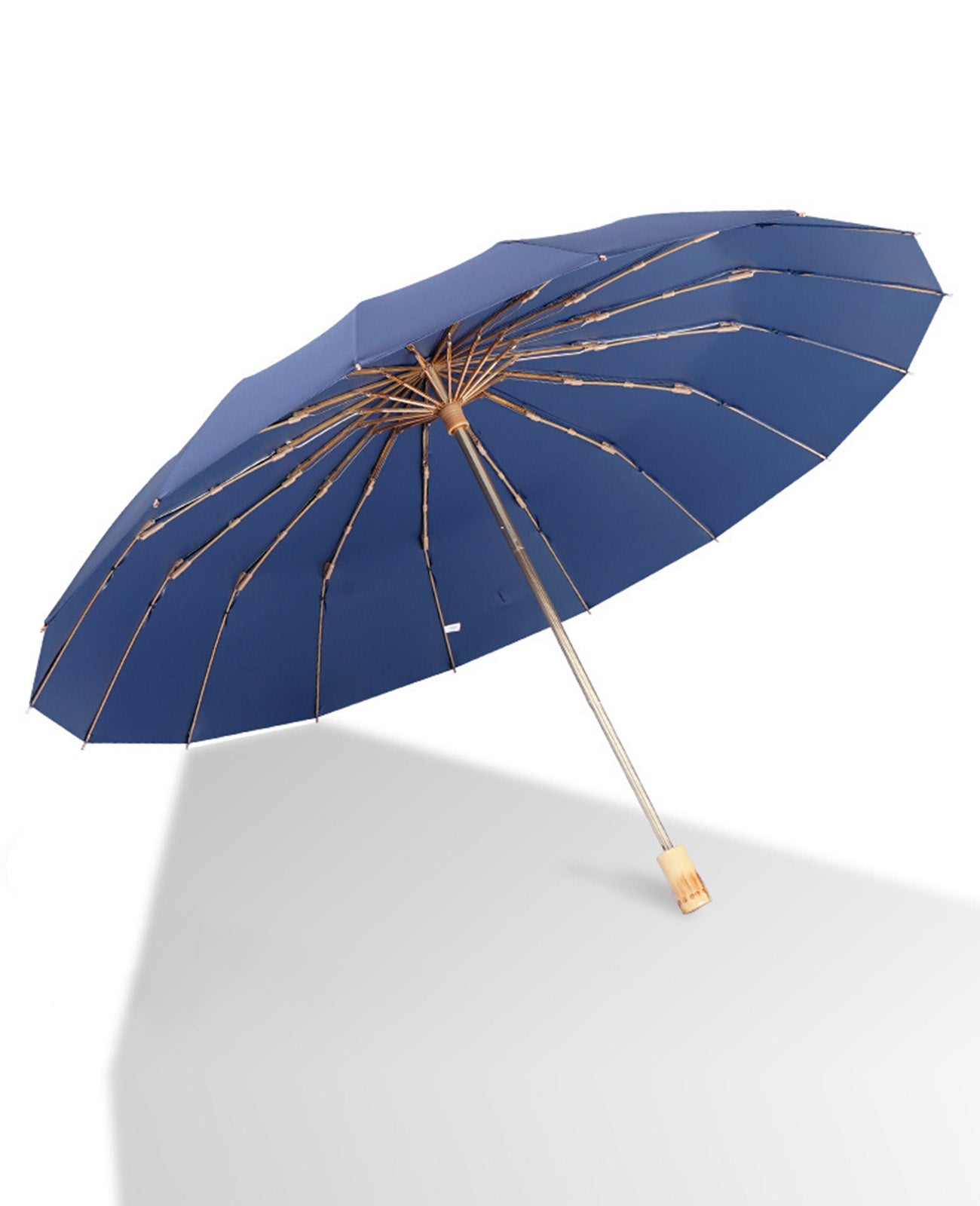 手動開閉式16本骨 100 紫外線 カット 日傘