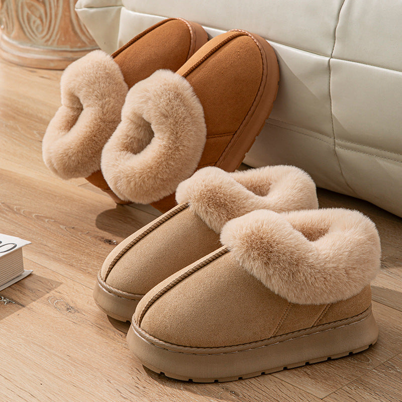 秋冬用 防水ボアハイカットルームシューズ