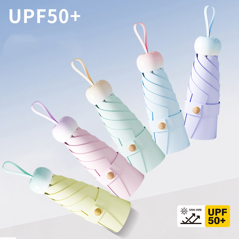 5折6骨 MINI折りたたみ日傘|コンパクト軽量