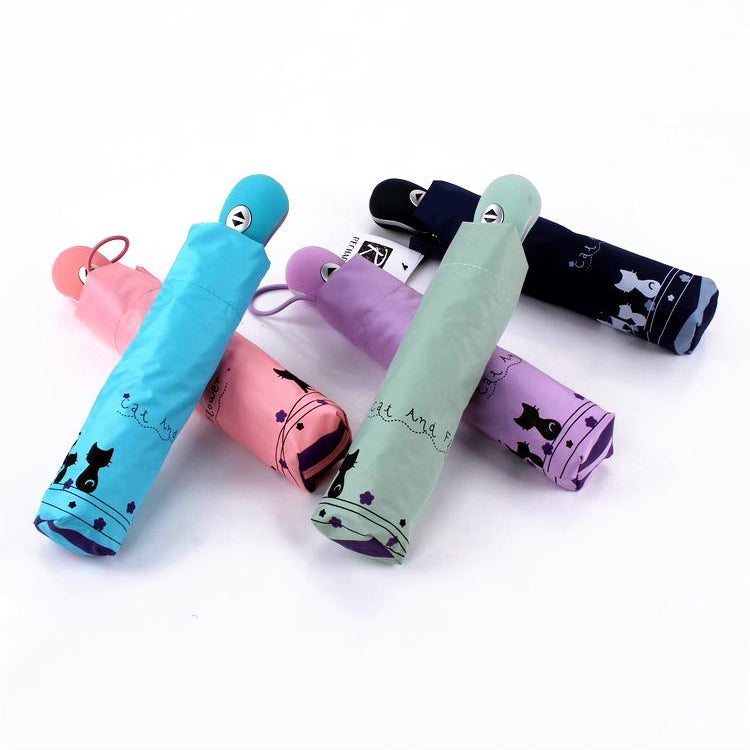 自動開閉折りたたみ日傘 100 遮光 晴雨兼用