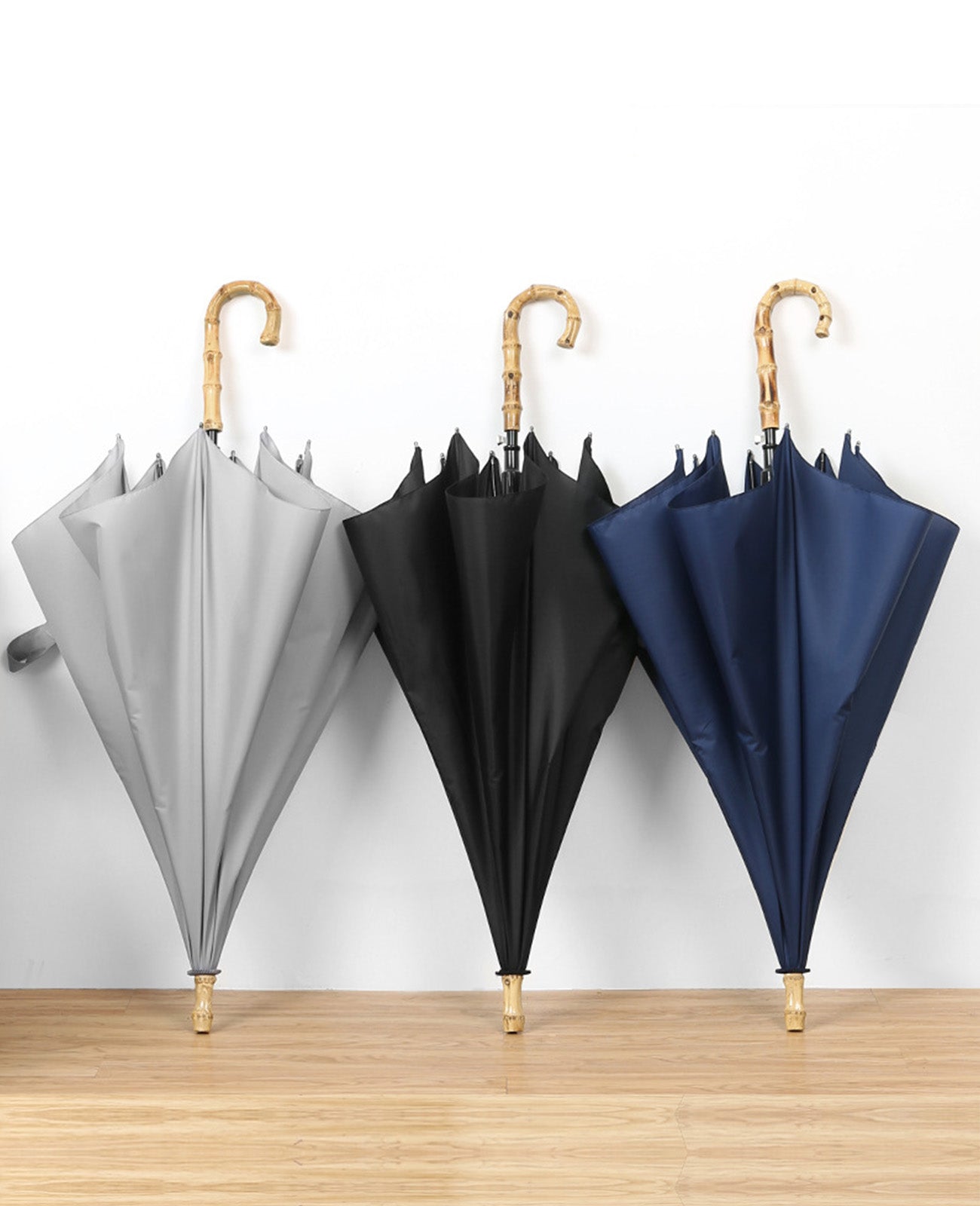 竹柄長傘 雨傘 メンズ 傘 晴雨 兼用