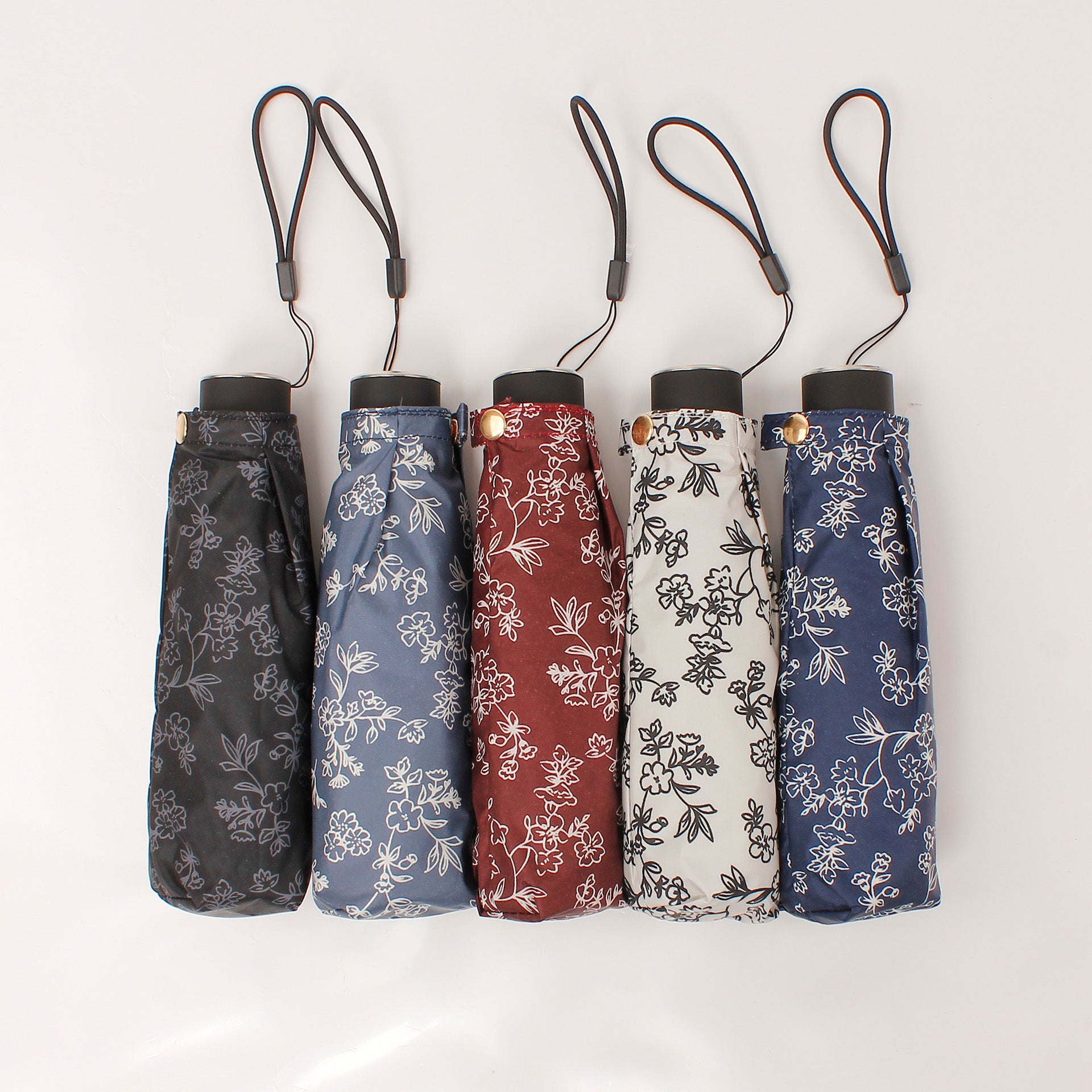 五折超軽量UVカット日傘 晴雨兼用 完全遮光日傘