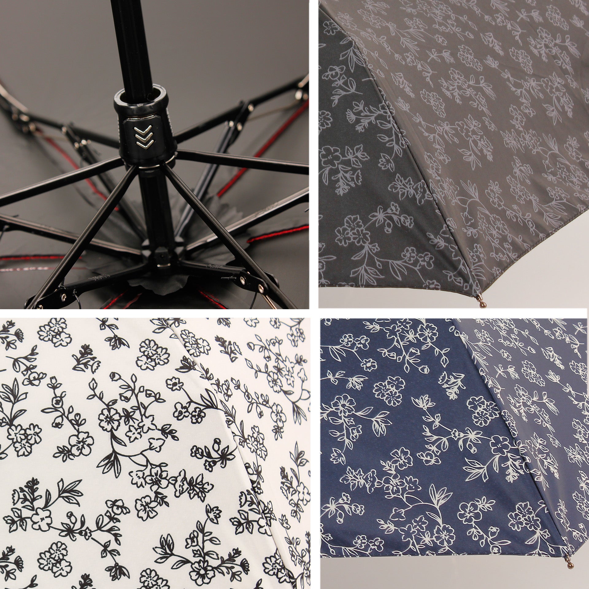 五折超軽量UVカット日傘 晴雨兼用 完全遮光日傘