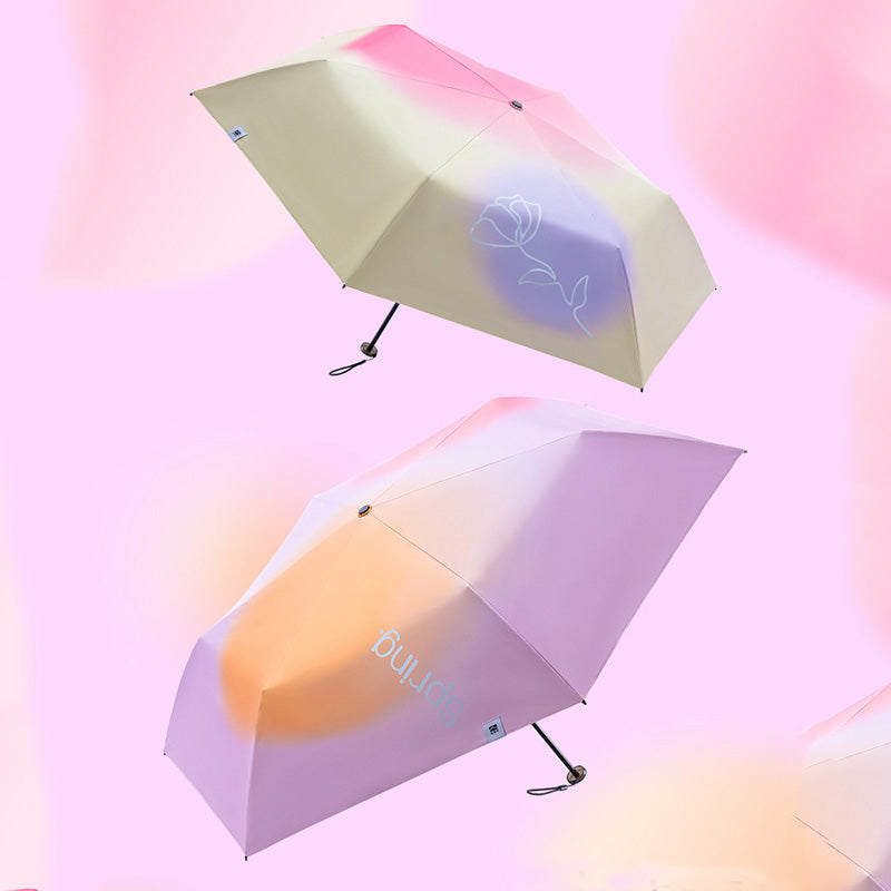 傘 グラデーション 折り畳み 日傘 完全 遮光 軽量 傘