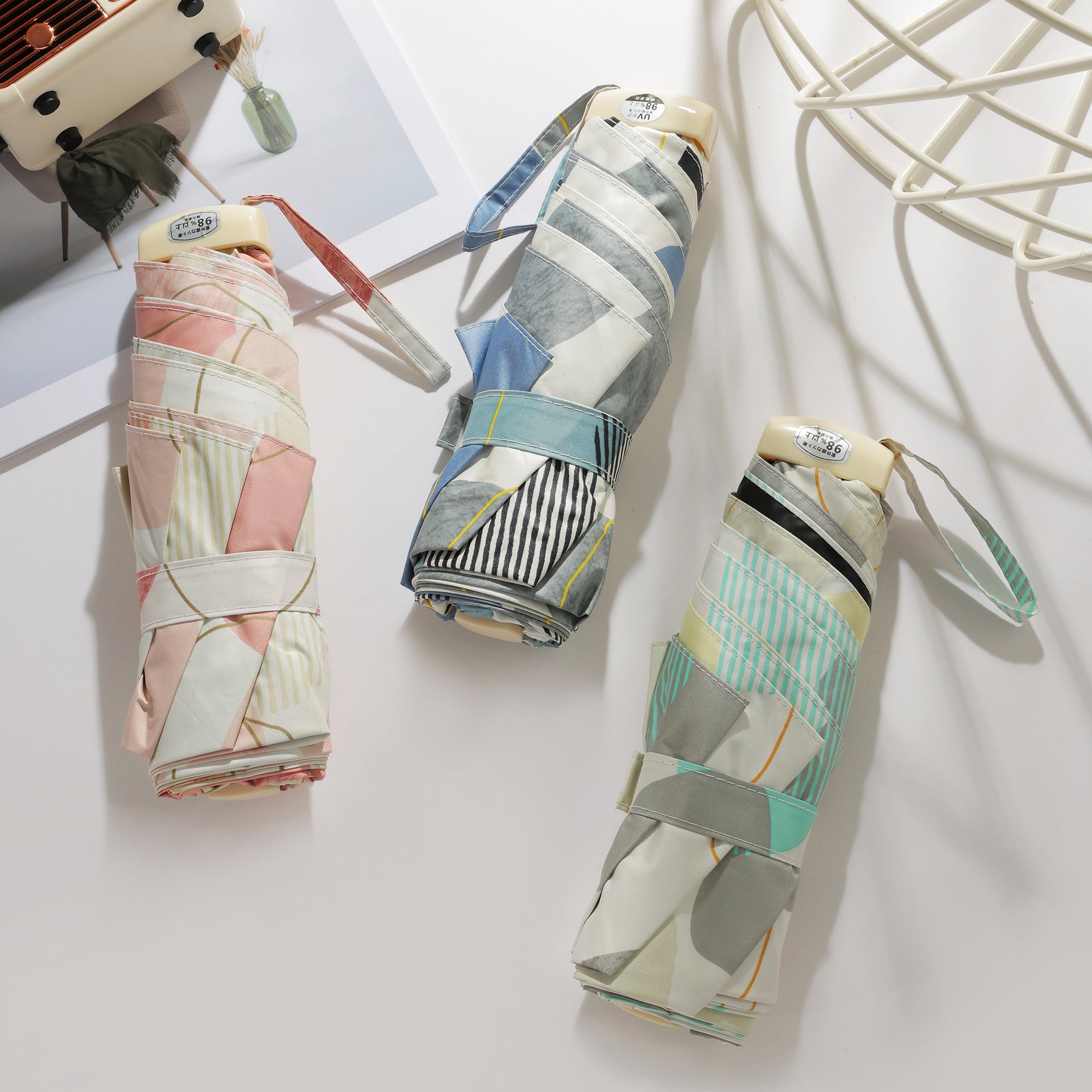 軽量折りたたみ式おしゃれレディース日傘