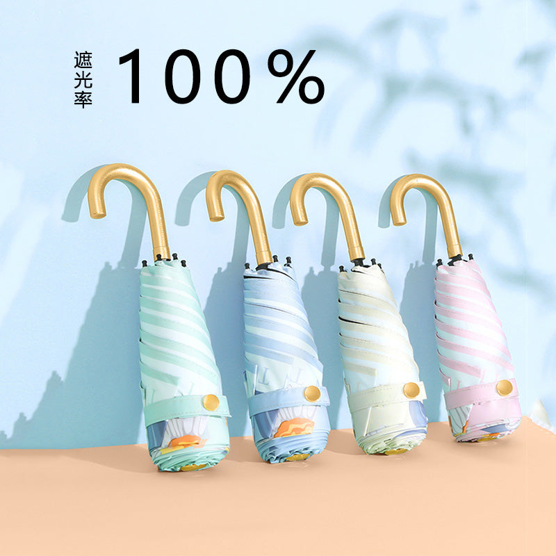 晴雨 兼用 日傘 折りたたみ 5段 軽量 折り畳み 傘