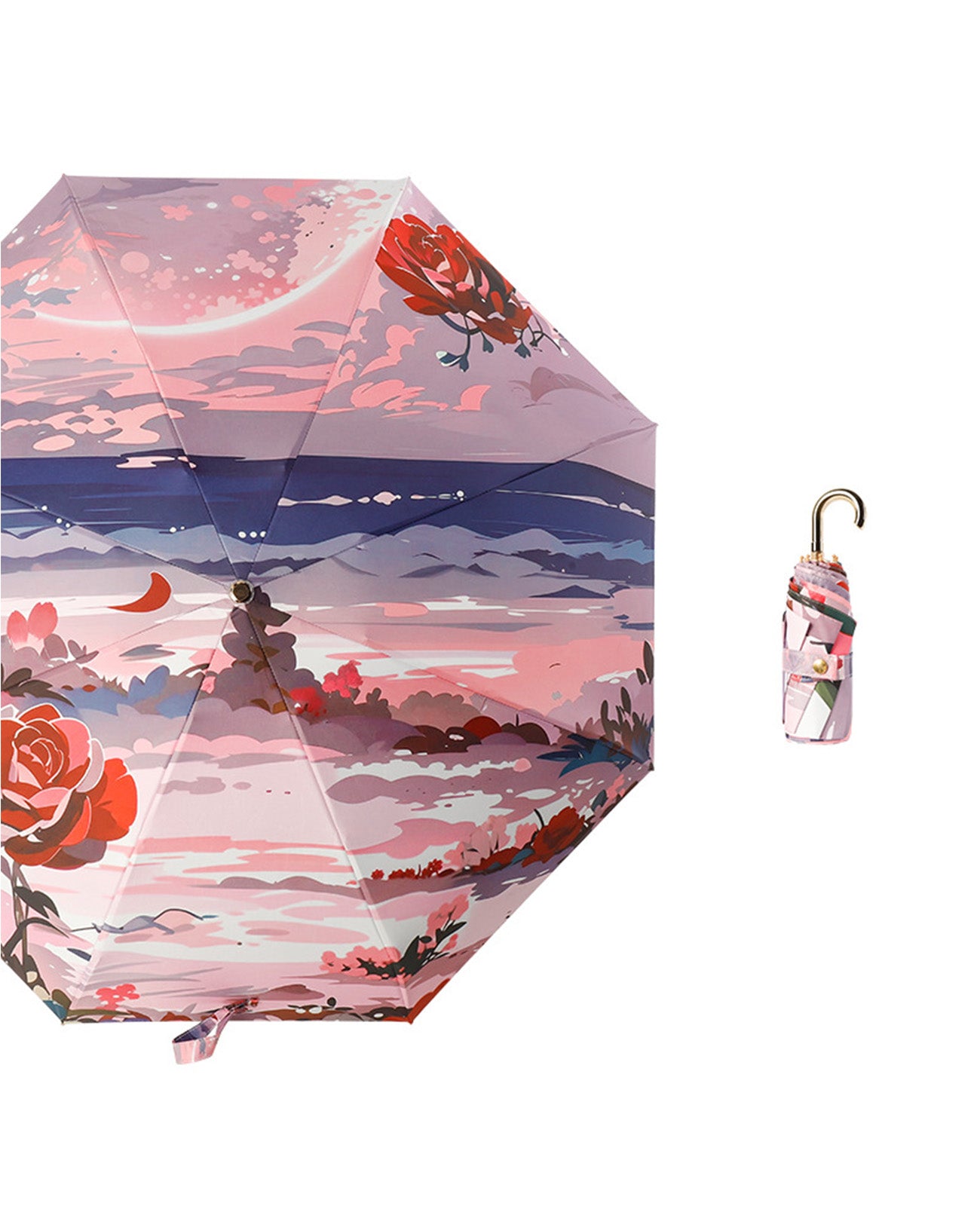 日傘 折りたたみ 完全 遮光 人気