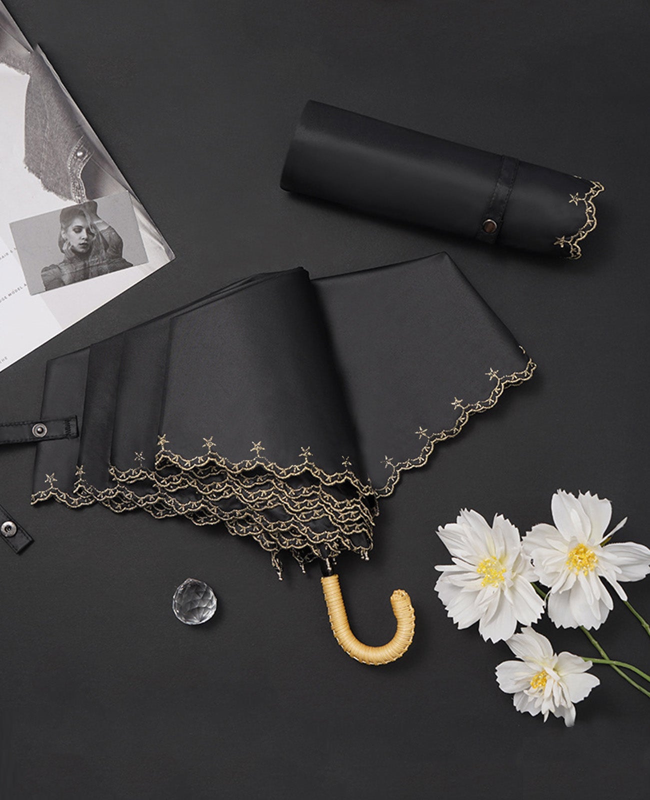 軽量 折りたたみ 日傘 完全 遮光 人気