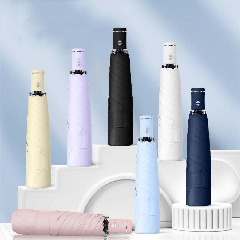 形状記憶自動開閉折りたたみ日傘 晴雨兼用傘男女兼用