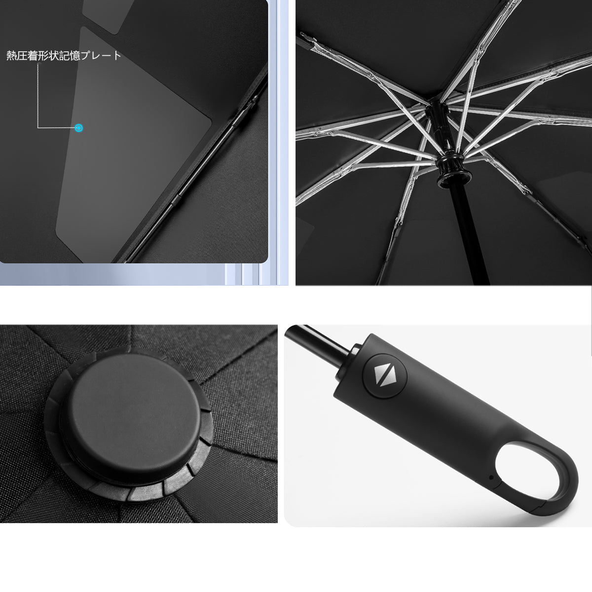形状記憶折りたたみ傘 自動開閉 男女兼用