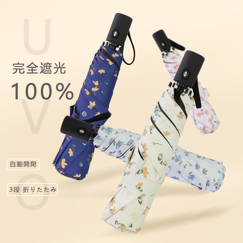 おしゃれ 折り畳み 傘 コンパクト レディース 日傘 ワンタッチ