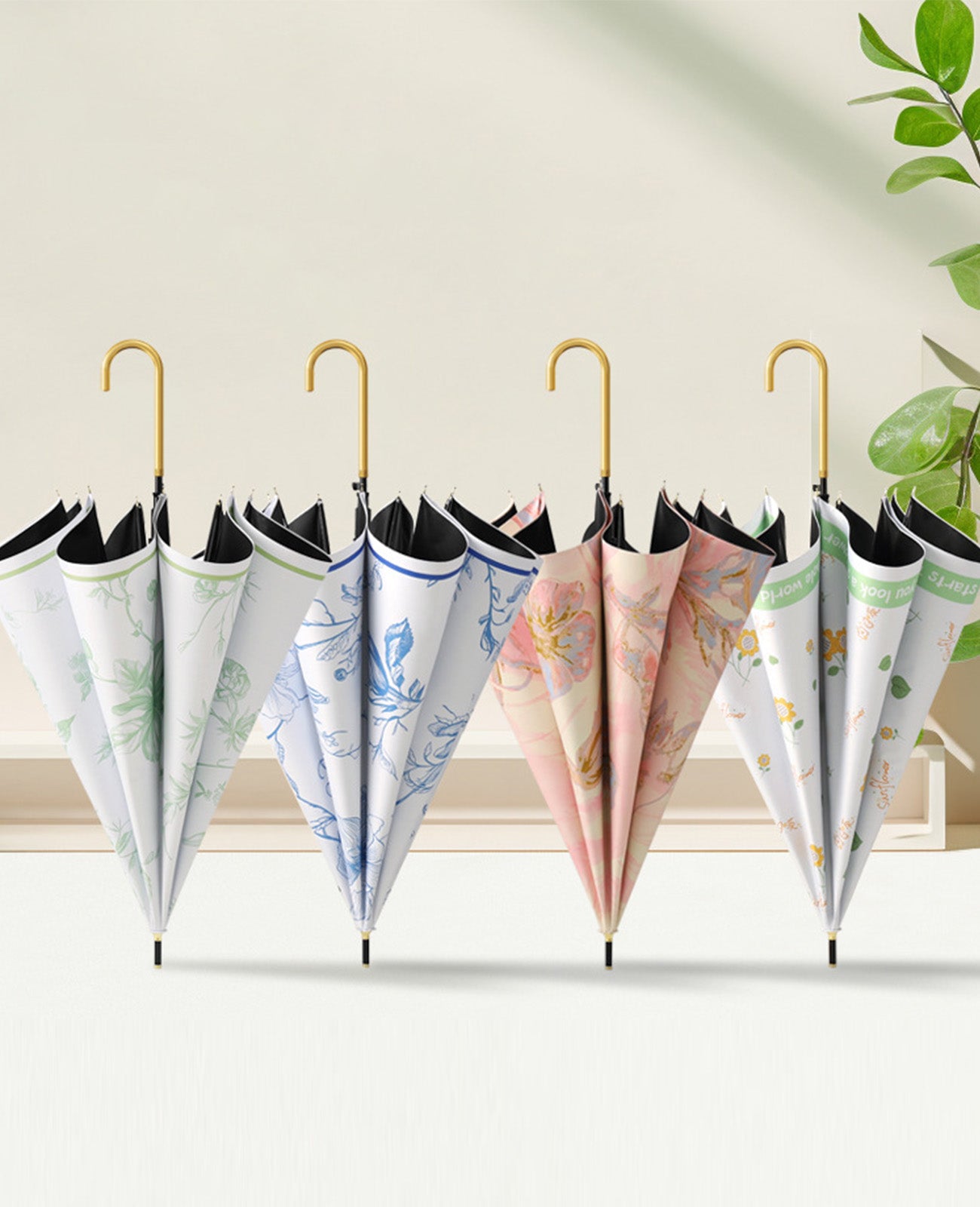 おしゃれ 長 傘 完全 遮光 日傘