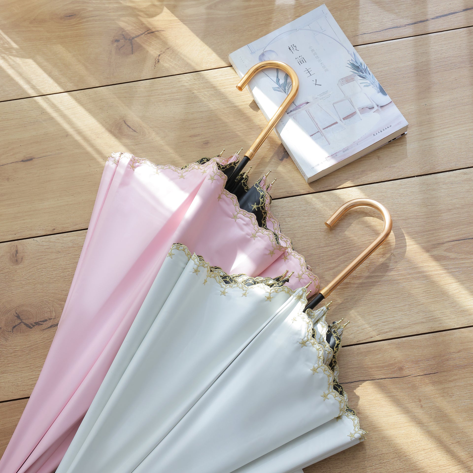 おしゃれ 長 傘 レディース 遮光 日傘