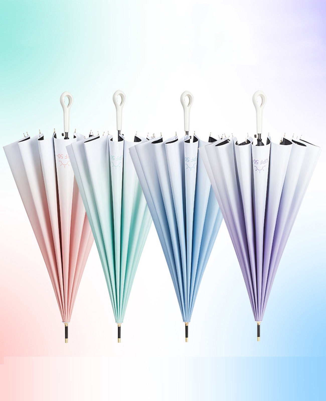 女性用おしゃれな長傘 晴雨 兼用 傘