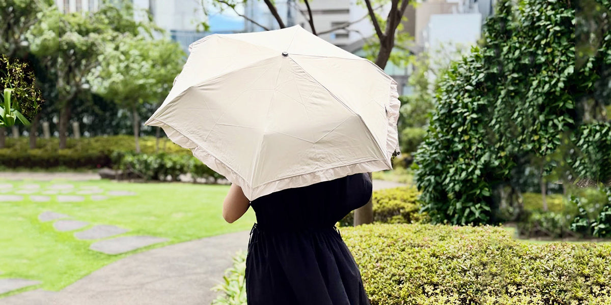 猛暑日のお出かけ、どう乗り切る？“日傘”で変わる夏の過ごし方