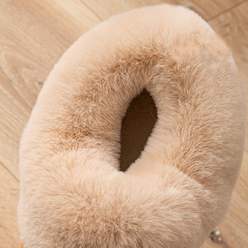 秋冬用 防水ボアハイカットルームシューズ