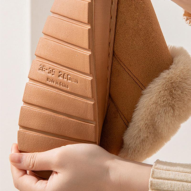 秋冬用 防水ボアハイカットルームシューズ