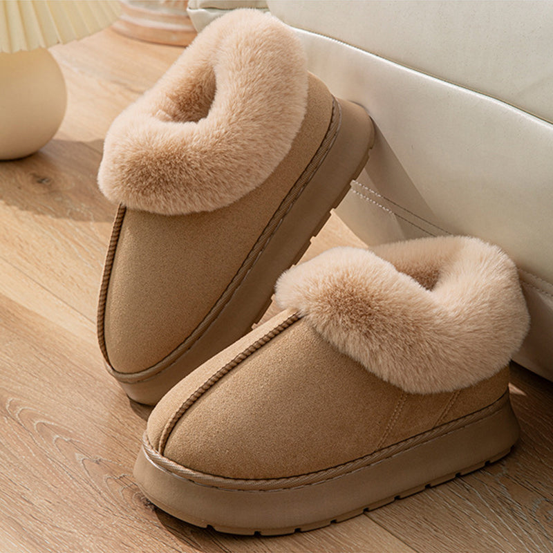 秋冬用 防水ボアハイカットルームシューズ