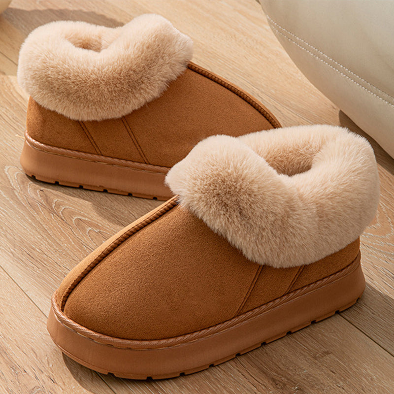 秋冬用 防水ボアハイカットルームシューズ