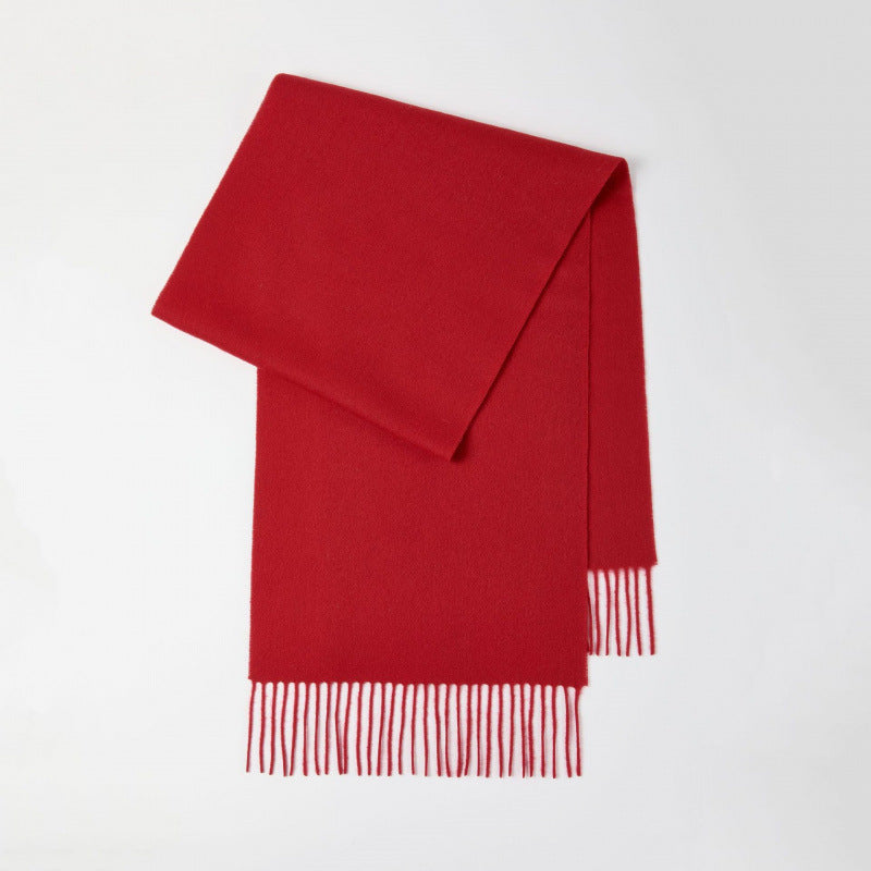 100％ウール 保温スカーフ＆ネックウォーマー