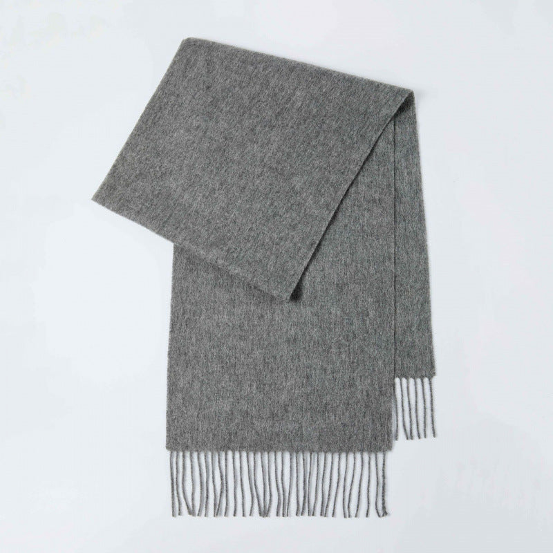 100％ウール 保温スカーフ＆ネックウォーマー