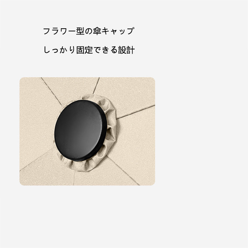 記憶形状ミニポケット日傘｜完全遮光・超軽量4段折りたたみ傘