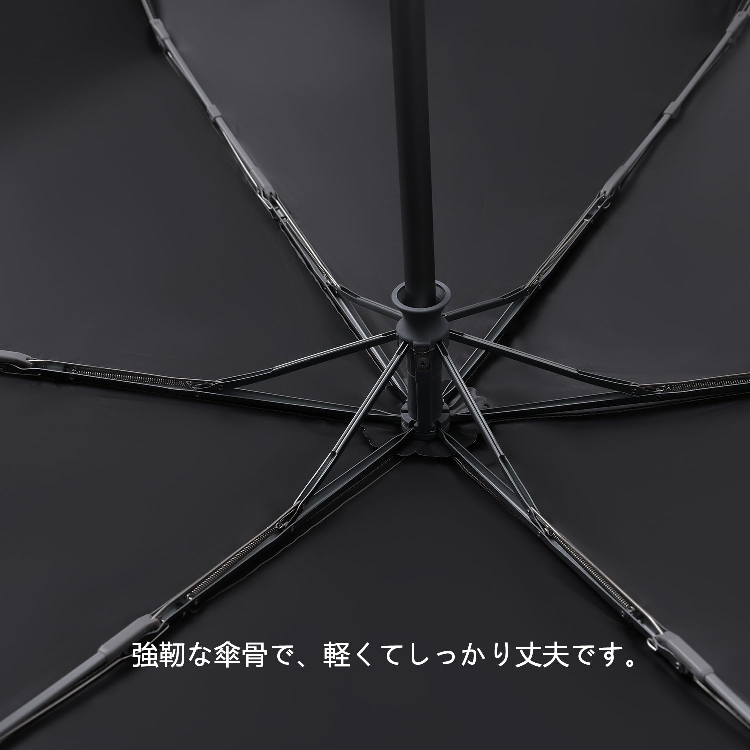 超軽量 全自動 晴雨兼用折りたたみ傘｜安全収縮設計