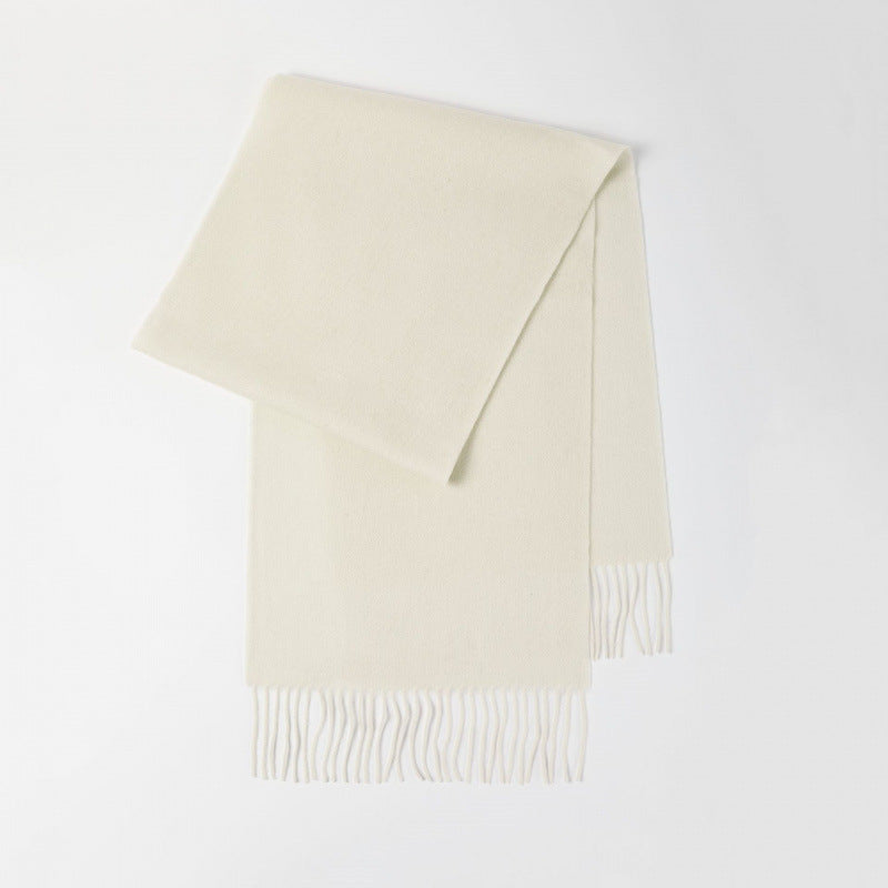 100％ウール 保温スカーフ＆ネックウォーマー