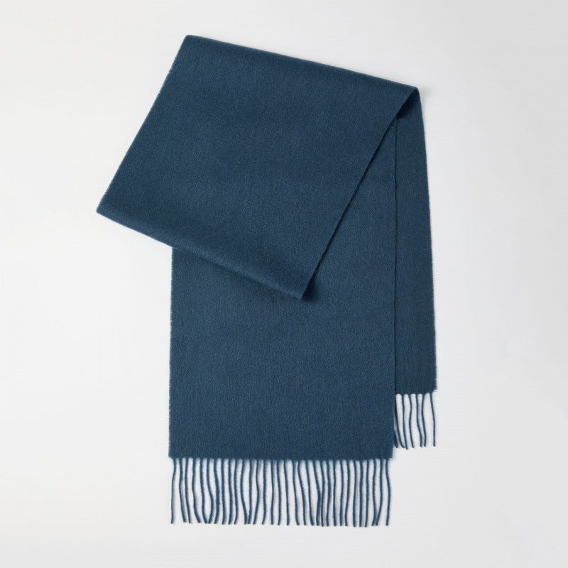 100％ウール 保温スカーフ＆ネックウォーマー