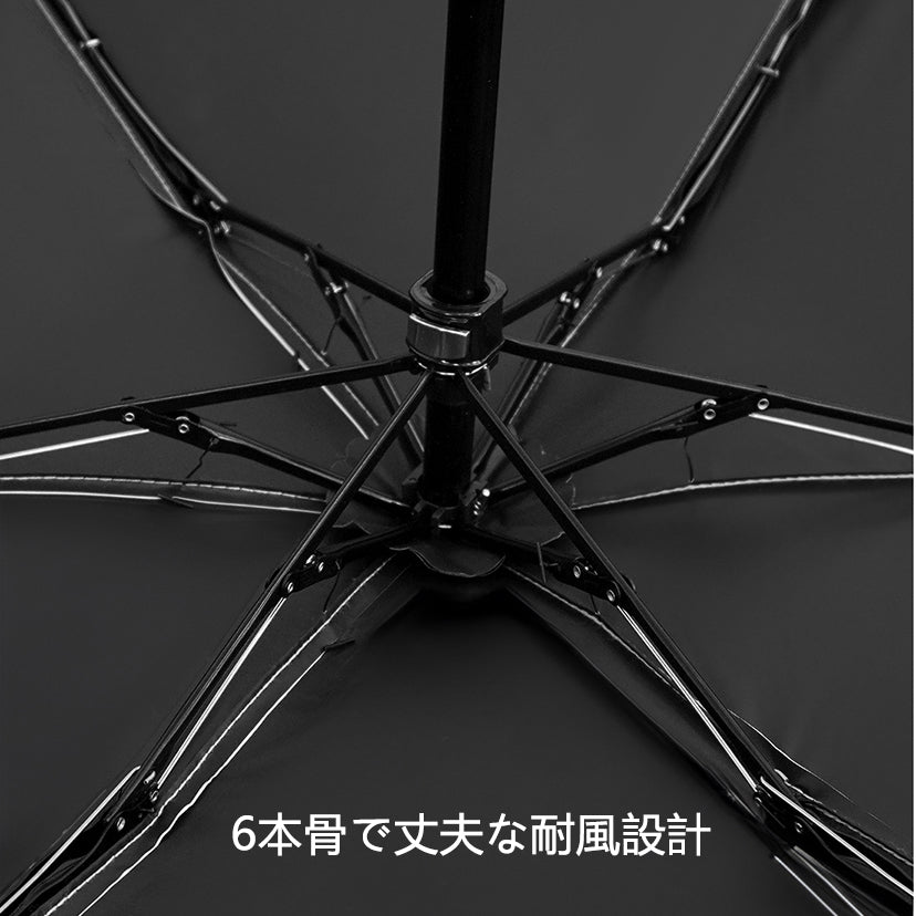 140g超軽量カーボン日傘｜五つ折りカプセル傘・UPF50+紫外線対策