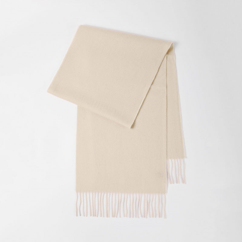 100％ウール 保温スカーフ＆ネックウォーマー