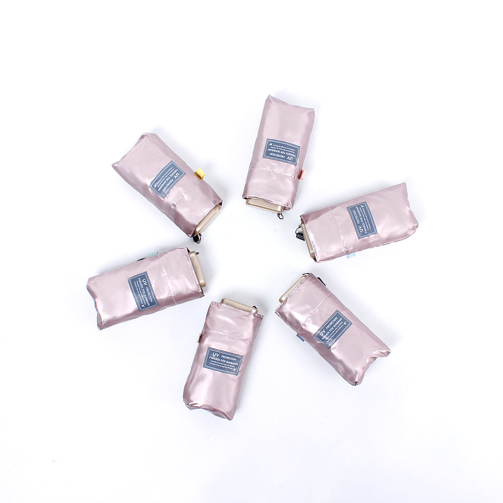 扁平6折り 超軽量ポケット日傘