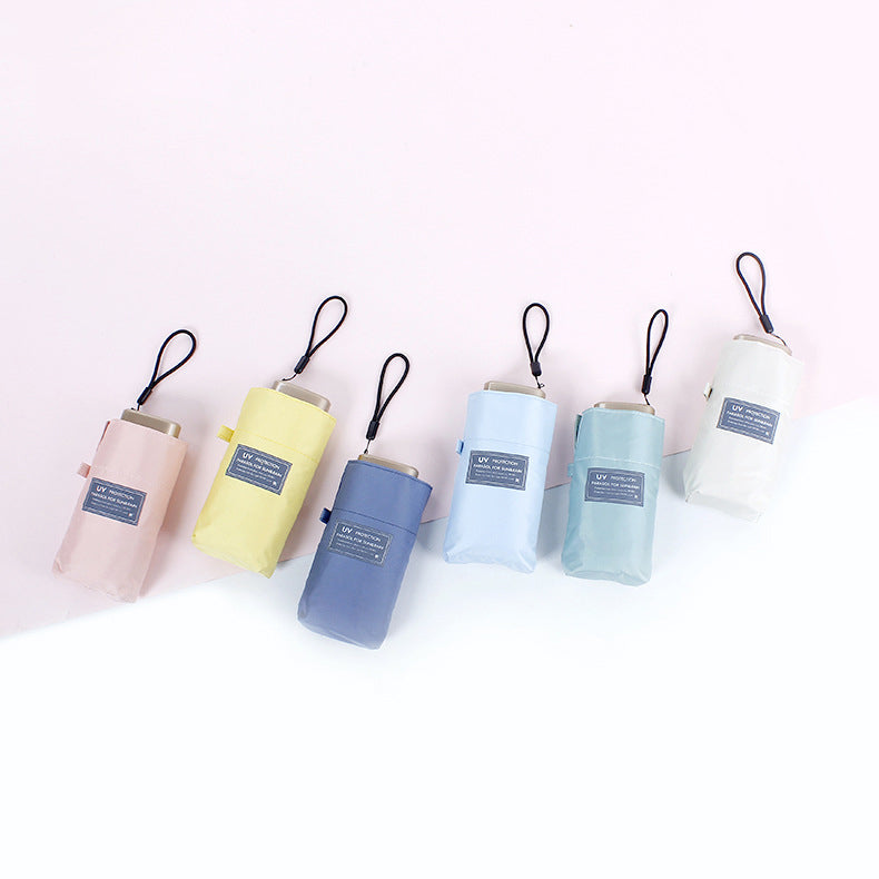 扁平6折り 超軽量ポケット日傘