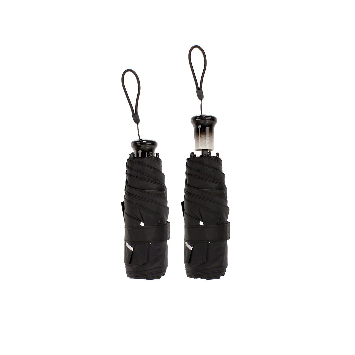 ストライプ柄 5つ折り耐風日傘