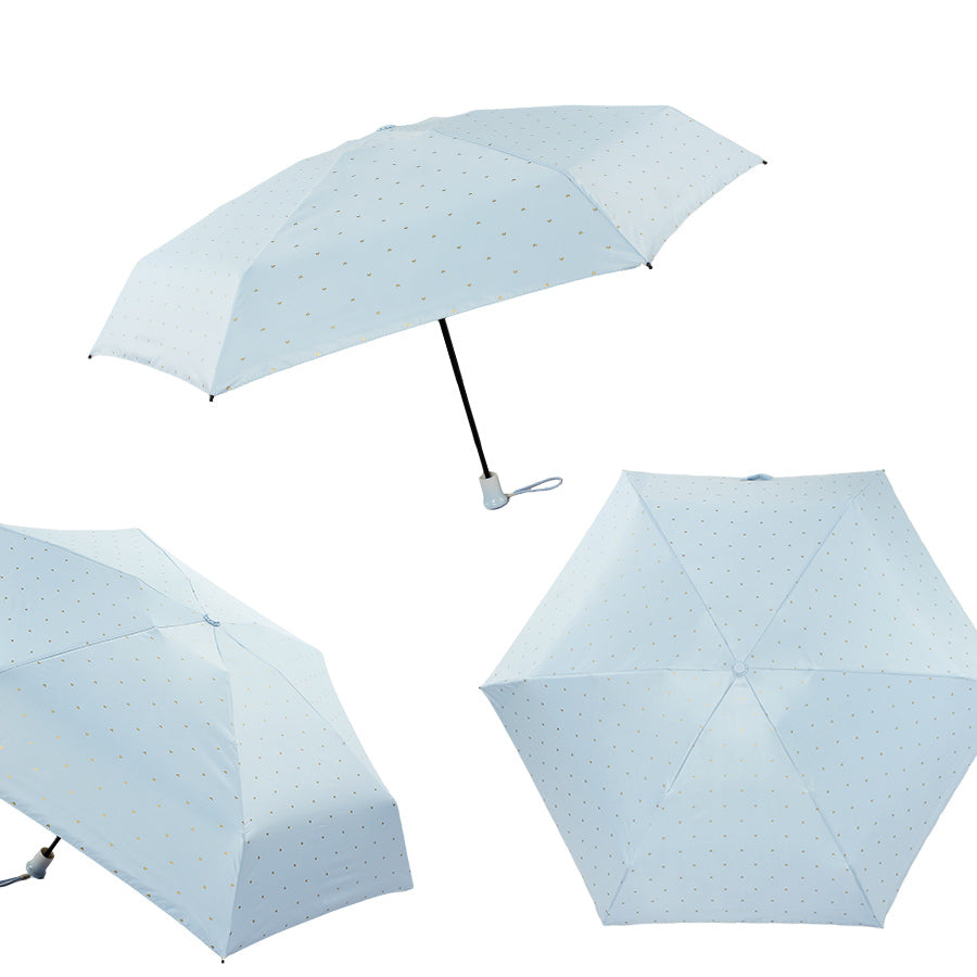 ダブルフレーム耐風 折りたたみ日傘
