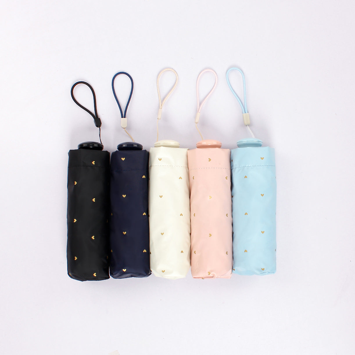 ダブルフレーム耐風 折りたたみ日傘