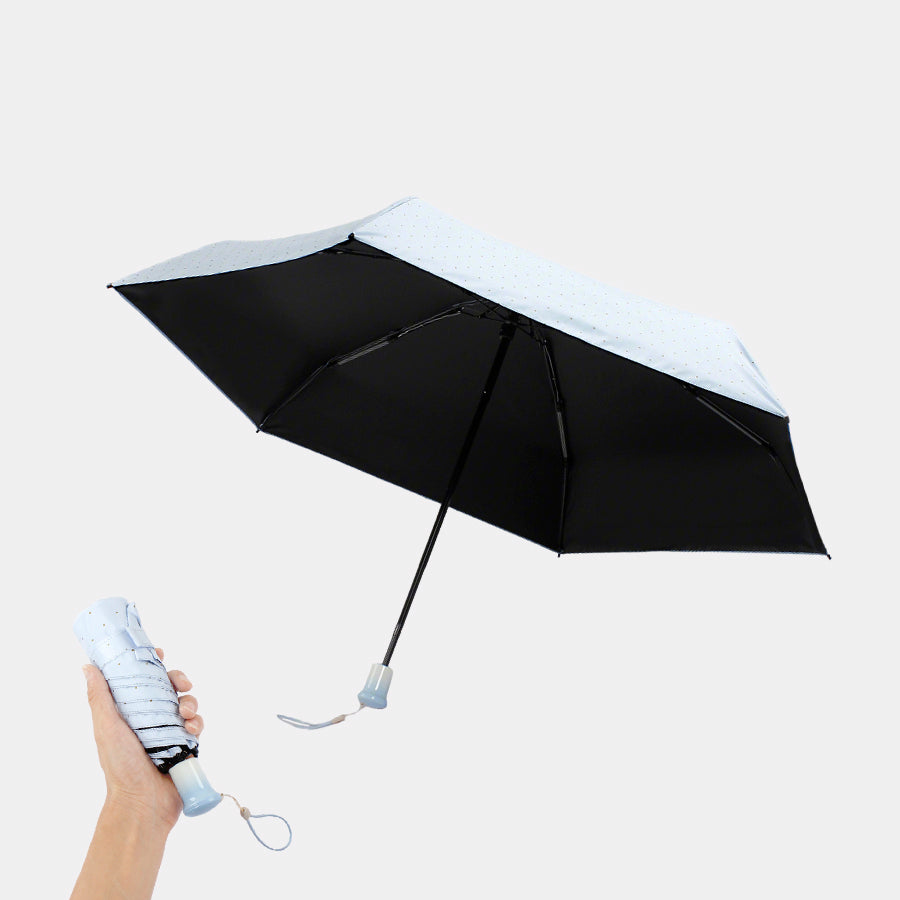 ダブルフレーム耐風 折りたたみ日傘