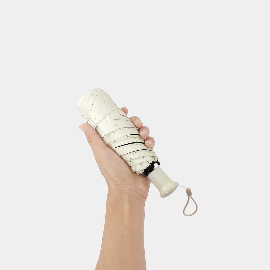 ダブルフレーム耐風 折りたたみ日傘