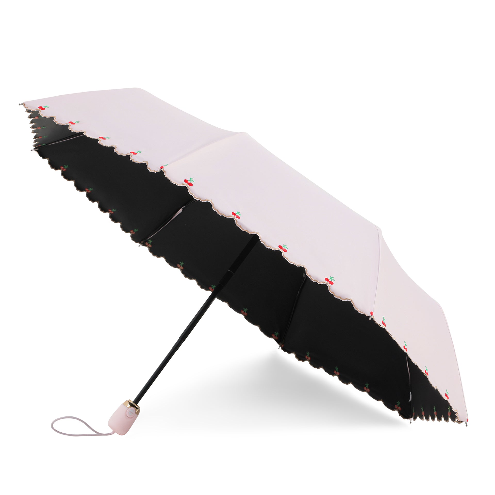【未使用♡】Kanga 日傘 新品未使用】日傘 完全遮光 傘 8本骨 ライン傘 晴雨兼用 軽量 UV