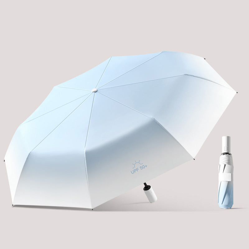 グラデーション 折りたたみ 傘 晴雨 兼用 耐風 日傘 | Kumokasa