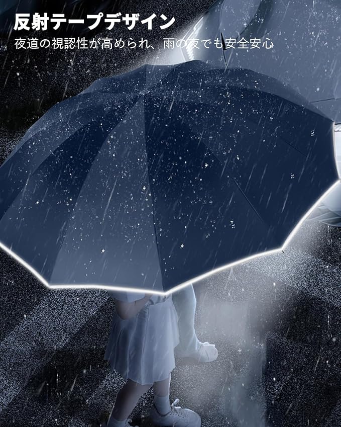 メンズ 大きい 折り畳み 日傘