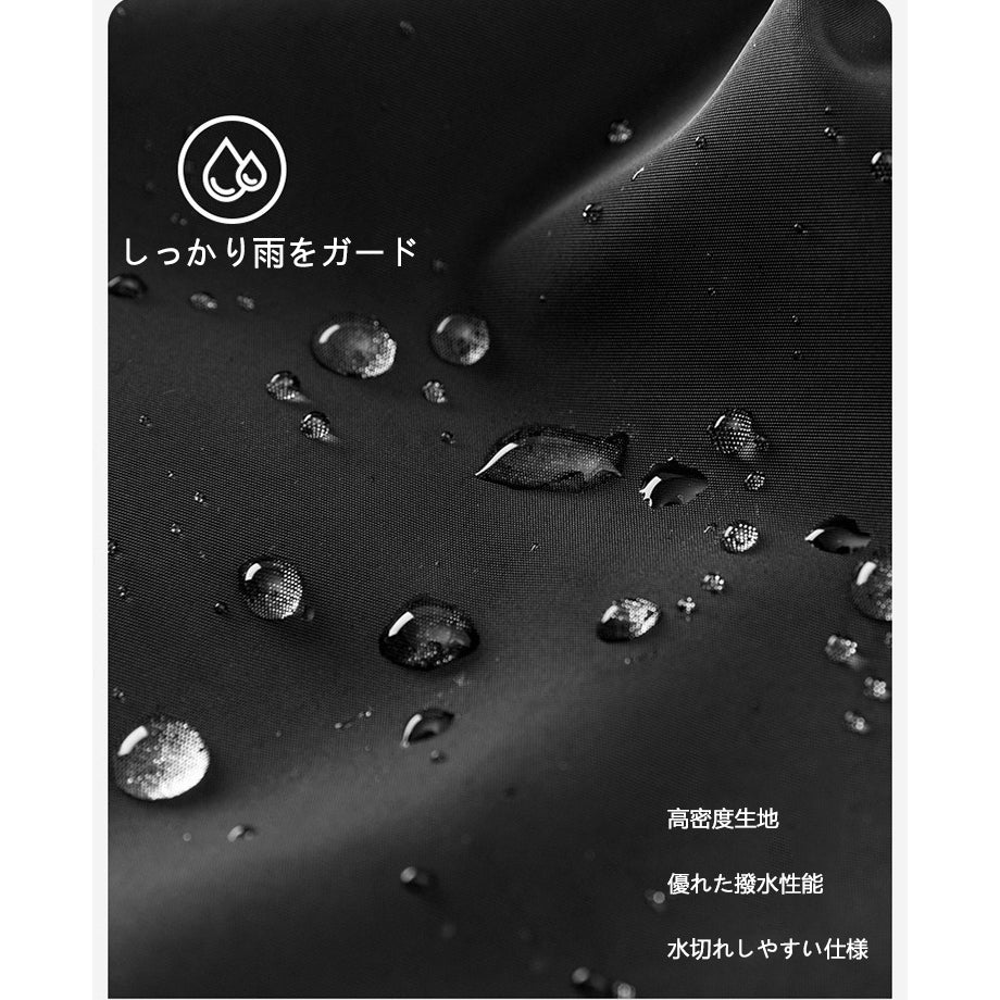 形状記憶シート搭載 メンズ折りたたみ日傘｜8本骨・耐風ビジネスモデル