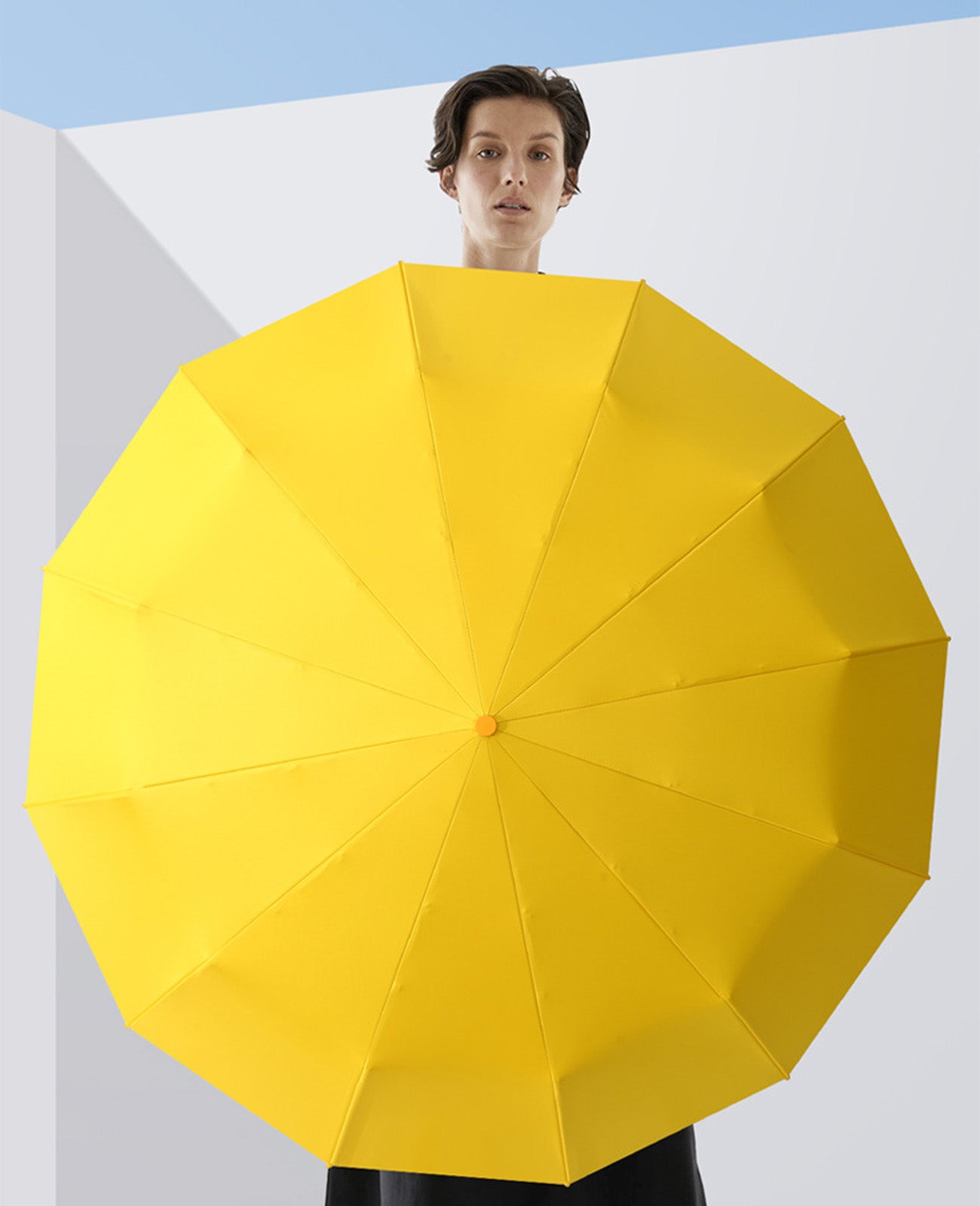 男 の 日傘 メンズ 折り畳み 傘 風 に 強い | Kumokasa