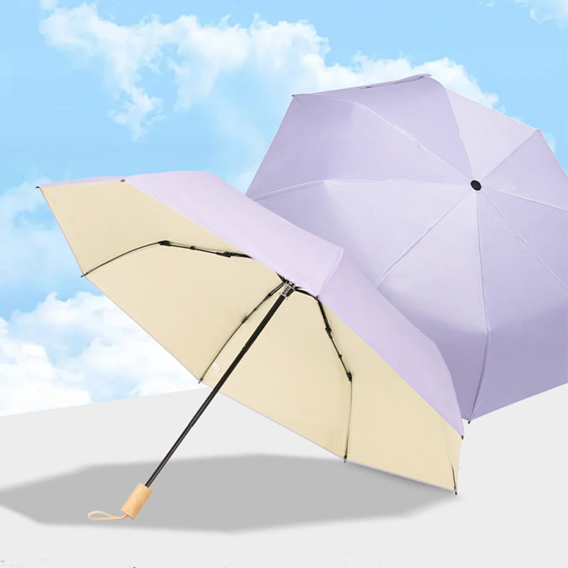 日傘 折りたたみ 完全 遮光 人気 雨晴 兼用 傘 | Kumokasa
