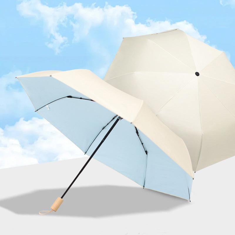 日傘 折りたたみ 完全 遮光 人気 雨晴 兼用 傘 | Kumokasa