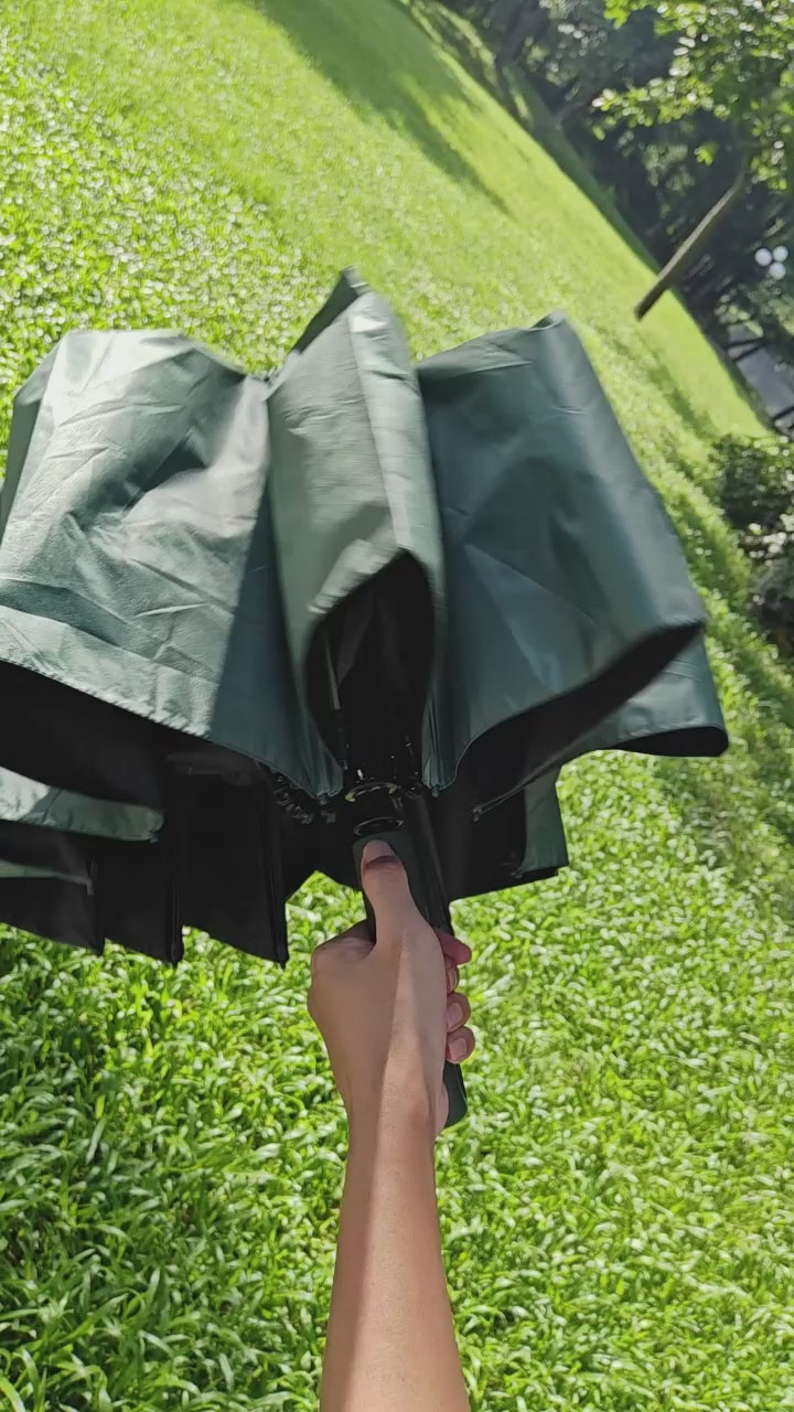 メンズ 大きい 折り畳み 日傘 | Kumokasa