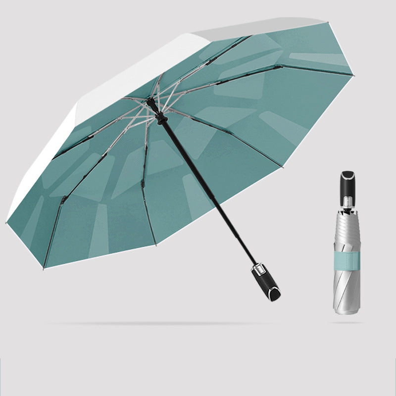 形状記憶ビッグ折りたたみ傘 自動開閉 晴雨兼用大きい 傘 | Kumokasa