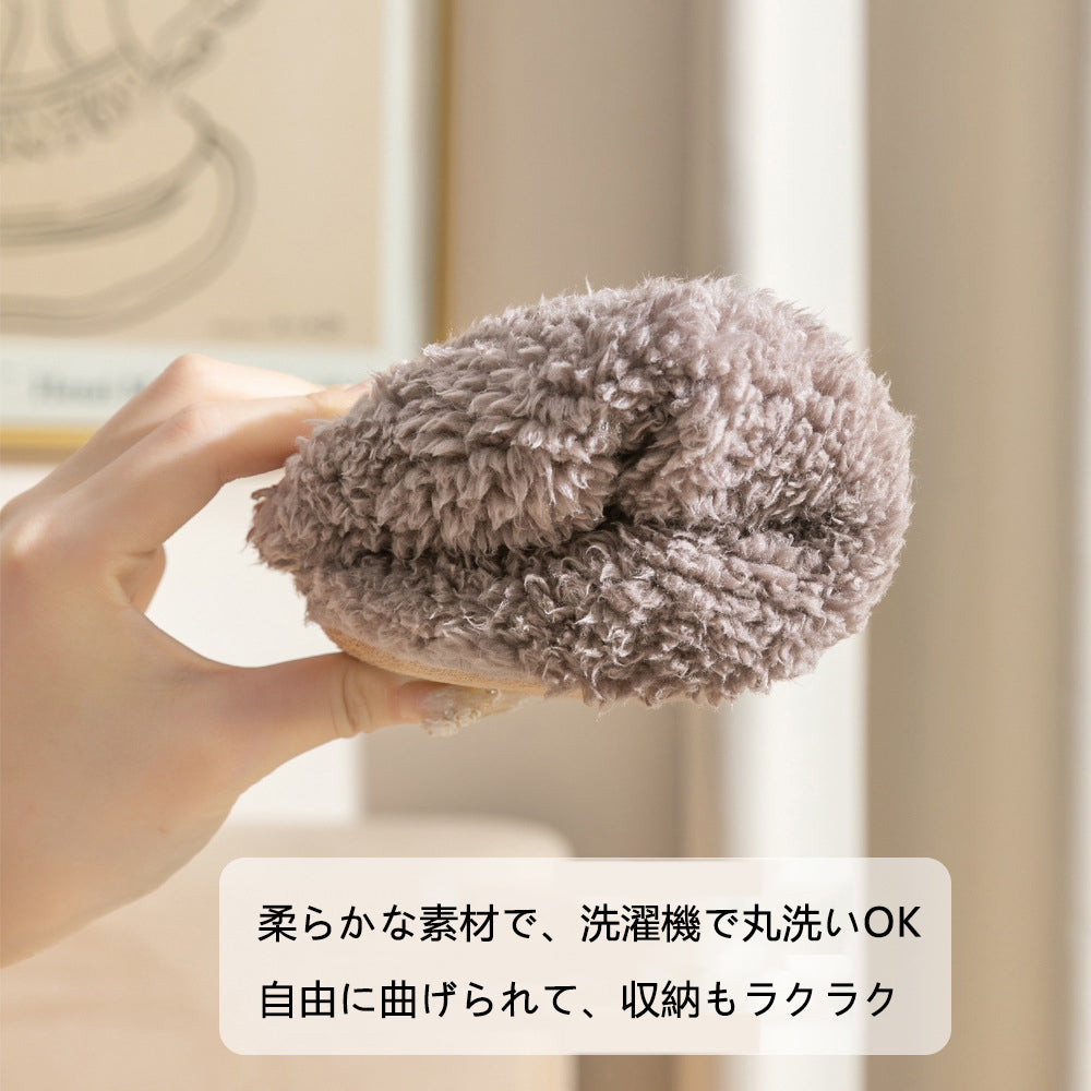 もこもこ暖かルームブーツ｜滑り止め・洗濯機OK